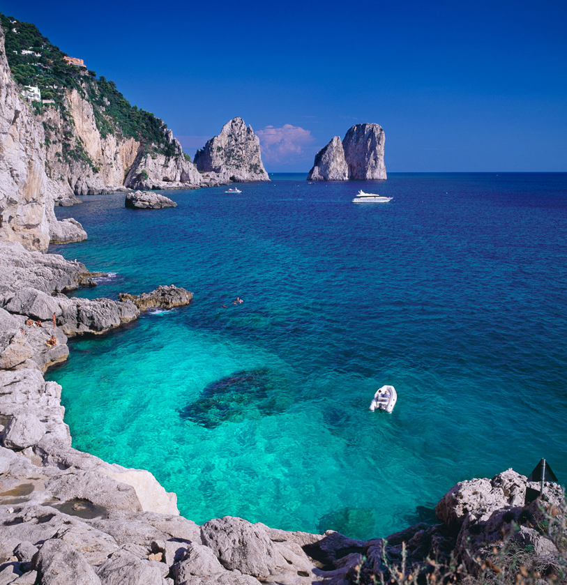 Küste von Capri